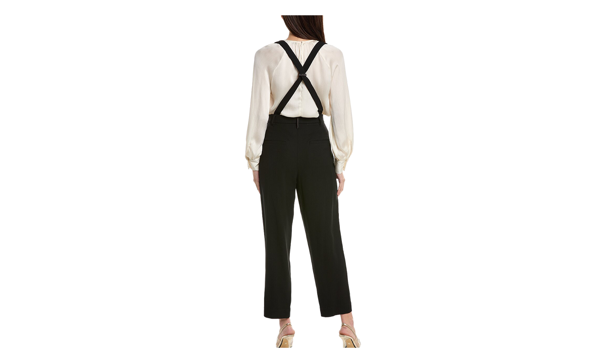 BRUNELLO CUCINELLI Tailored Trousers With Suspenders WMNS "Black" BRUN400