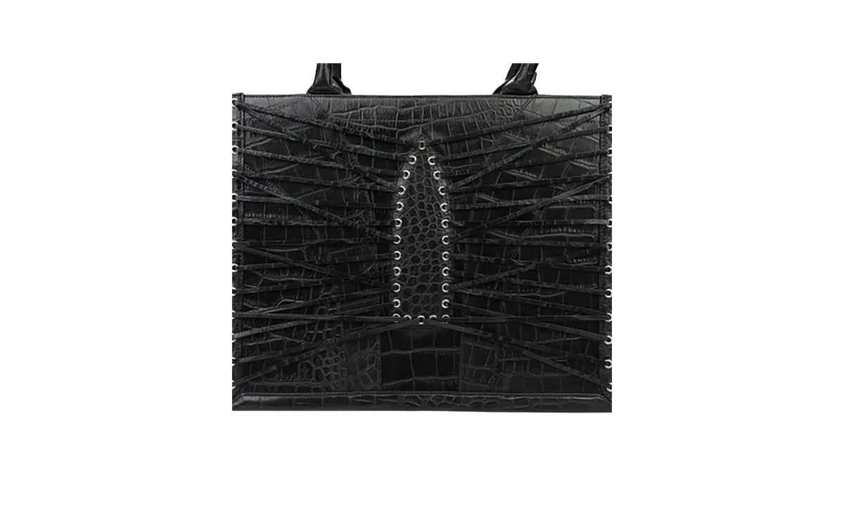 Who Decides War Arch Tote XL Messenger Bag "Black" 1141260002SS24