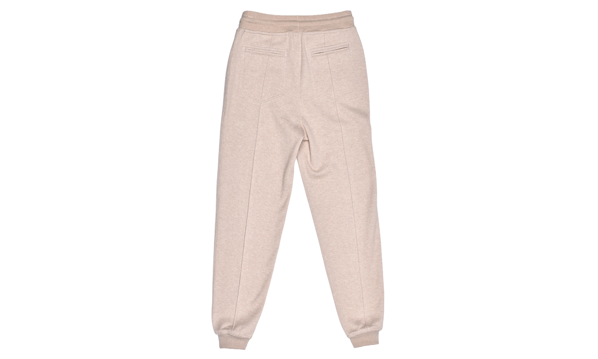 BRUNELLO CUCINELLI Cashmere Blend Jogger Trousers "Sand" BRUN466