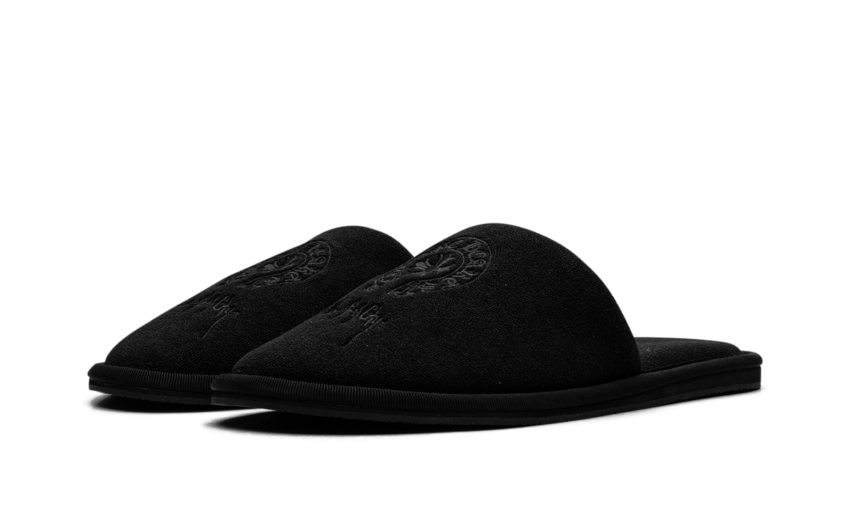 Chrome Hearts Hotel Slippers "NYC Exclusive - Black" CHRM0166