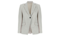 Brunello Cucinelli Linen Cotton Tailored Blazer WMNS "Gesso" BRUN1329