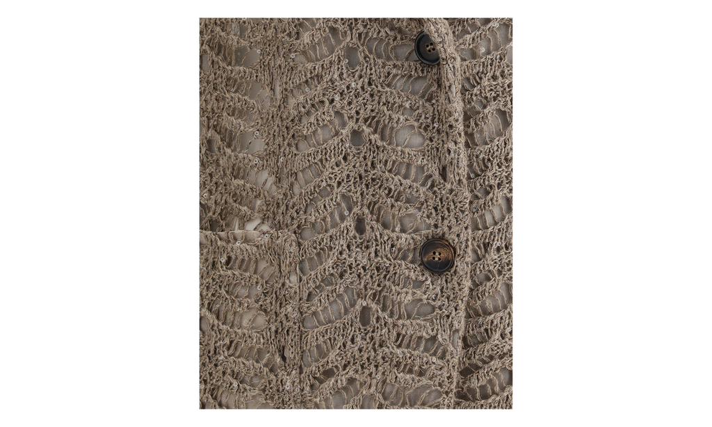 Brunello Cucinelli Linen Blazer WMNS "Brown" BRUN1357