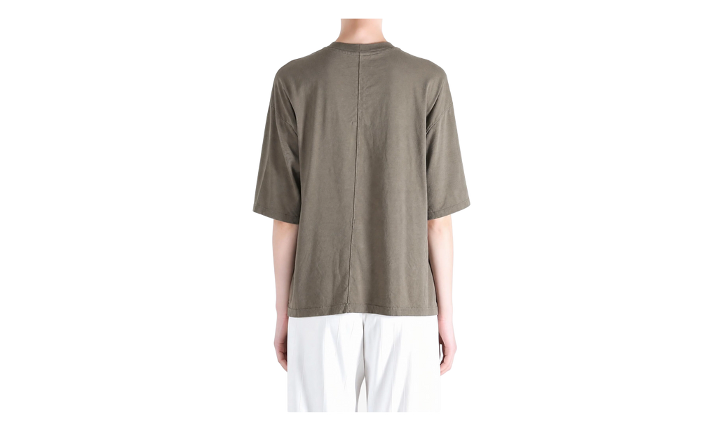 Rick Owens DRKSHDW Walrus T-Shirt WMNS "Dust" DS02F6201 RN 34