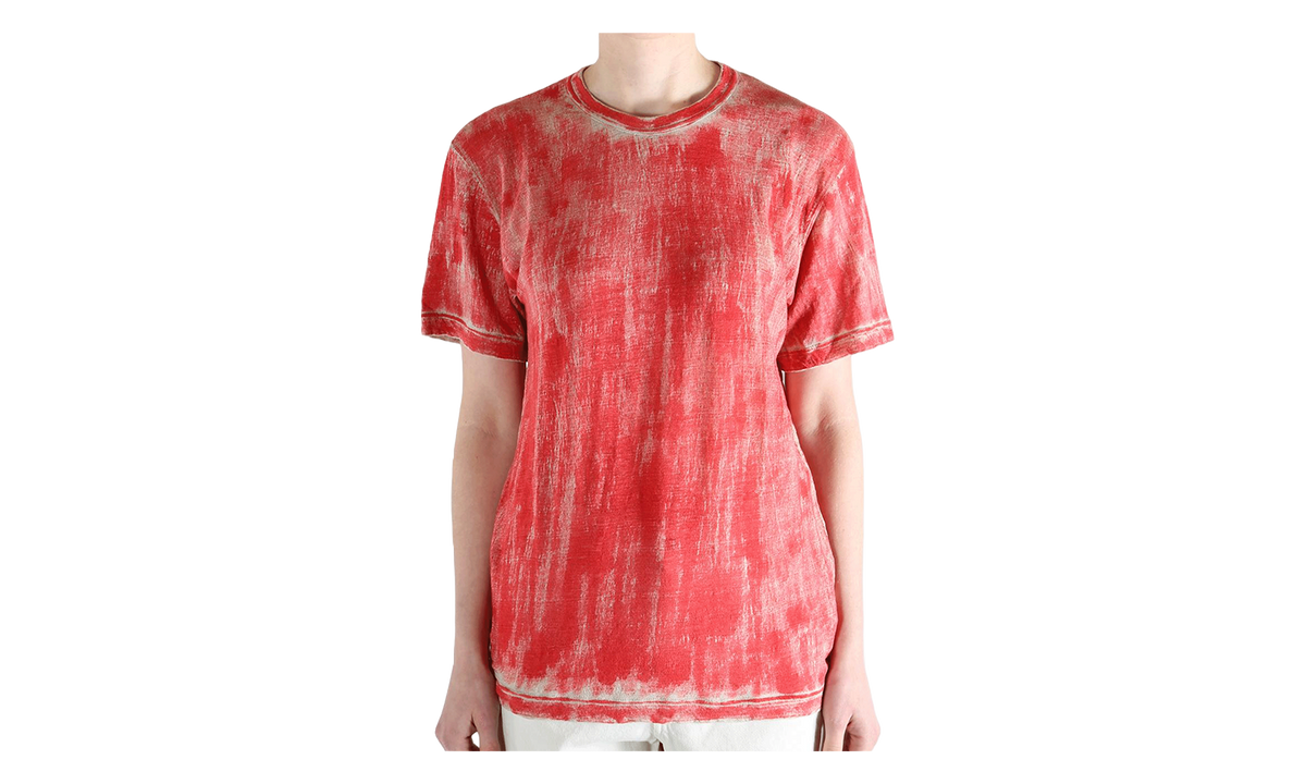 Comme des Garcons Oversized T-Shirt WMNS "Ecru / Red" GQ T029 051 ECRU/RED