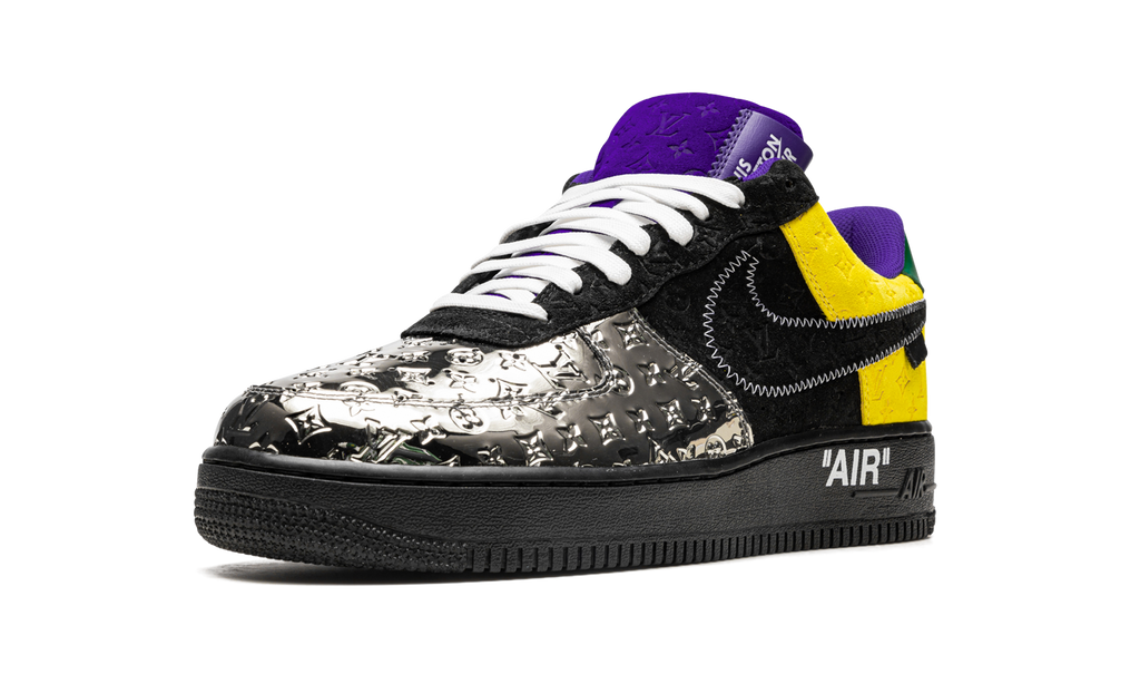 Nike Louis Vuitton Air Force 1 Low "Virgil Abloh - Purple Dusk/Metallic Silver" 1A9VCC