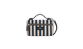 Marc Jacobs Stripe Canvas Everyday Logo Slg Vanity Bag "Blue Sea Multicolor" 2S6HCR005H02 455