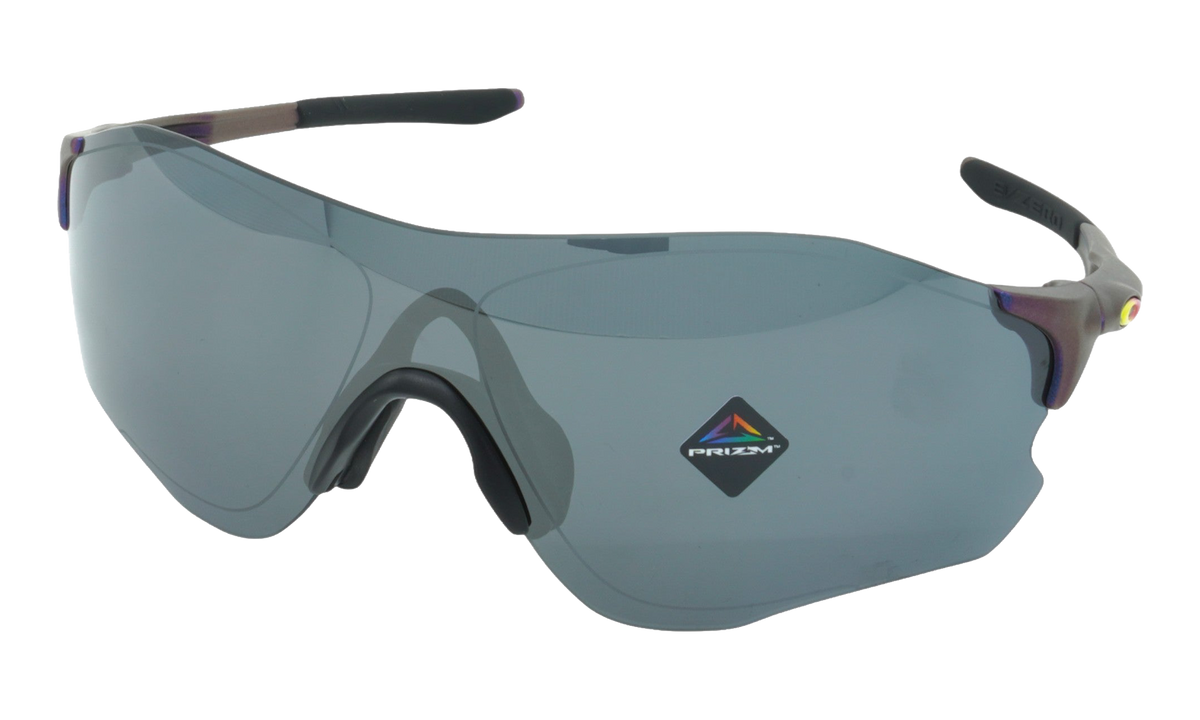 Oakley Evzero Path (A) Sunglasses "Matte Cyan / Purple Colorshift / PRIZM Black" OO9313 34