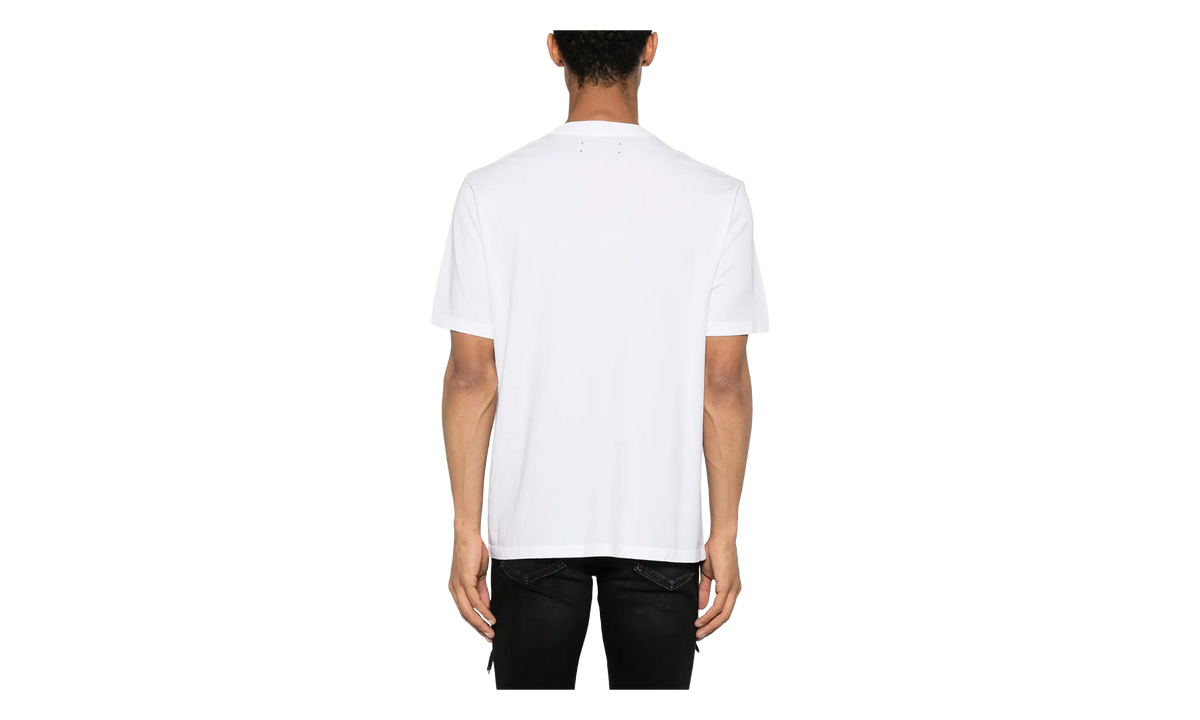 Amiri Glitter Snake Logo T-Shirt "White Red" AMJYTE1086 147