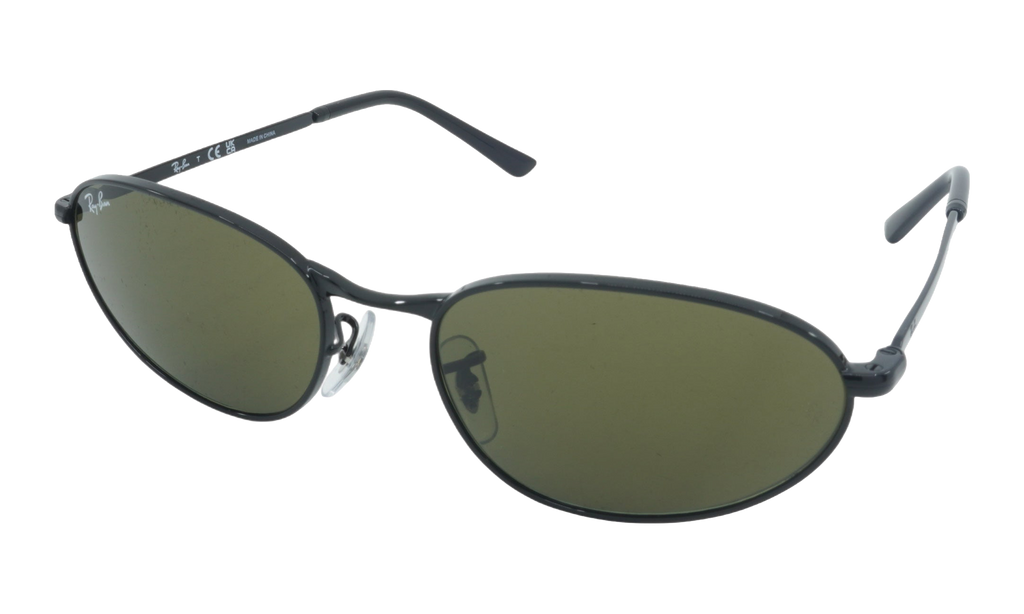 Rayban Round Sunglasses "Black" RB3734-002-B1_56
