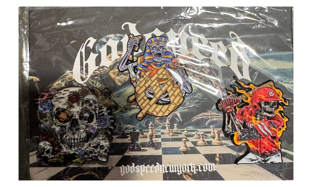 Godspeed New York Godspeed Pyramid Pins "Multicolor" GS171