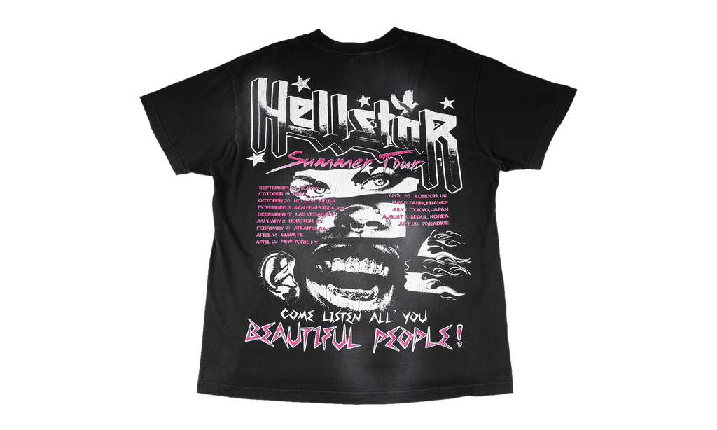 Hellstar BEAUTIFUL PEOPLE TEE "Black" HSR182