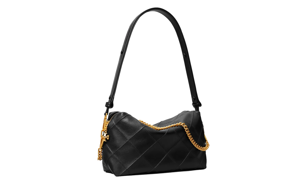 Tory Burch Large Fleming Soft Crossbody Bag "Black" 176625 001