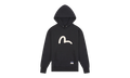 EVISU Seagull Printed Hoodie "Black" 2EAHTM5SW1252RXCT-BLKX