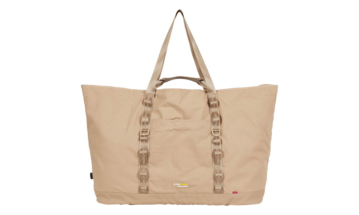 Supreme X-Large Tote Bag + Utility Pouch "SS26 - Tan" SU27287