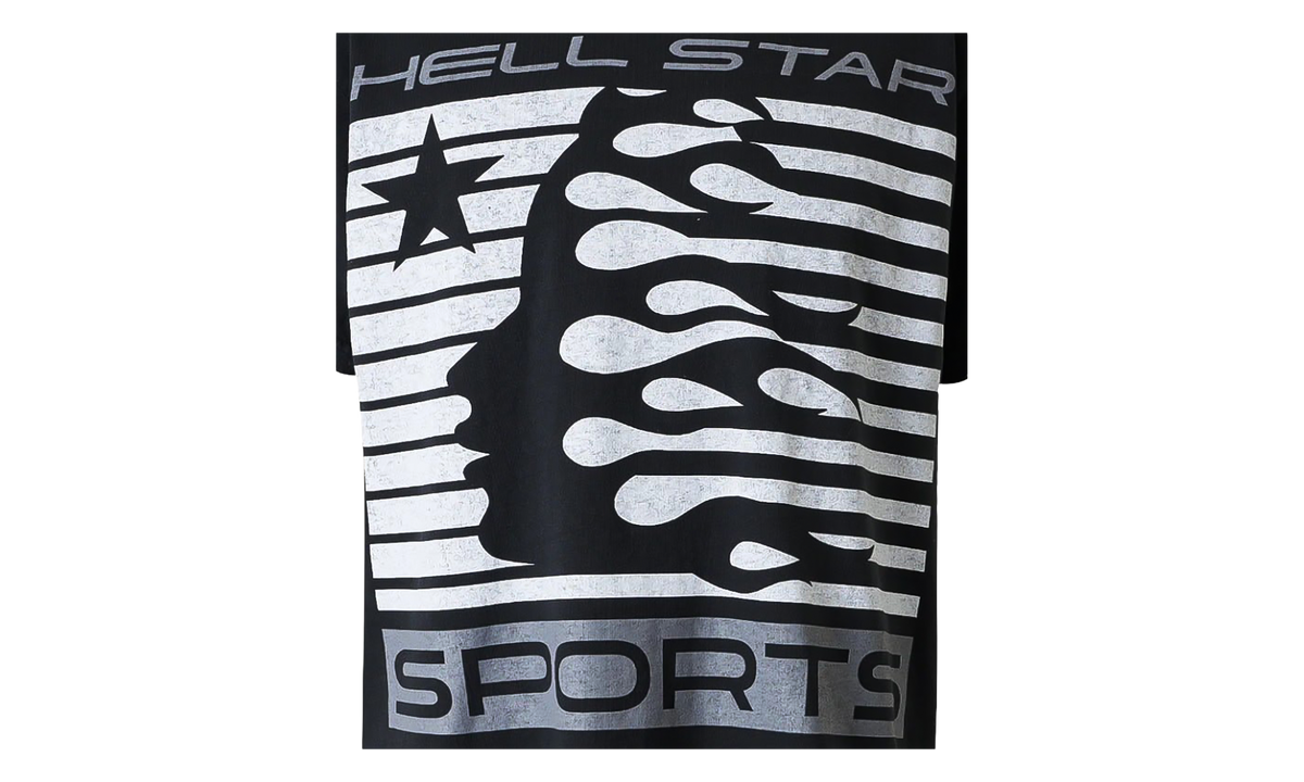 Hellstar Flame Tribal Motion T-Shirt (SS26) "Black" HSR351