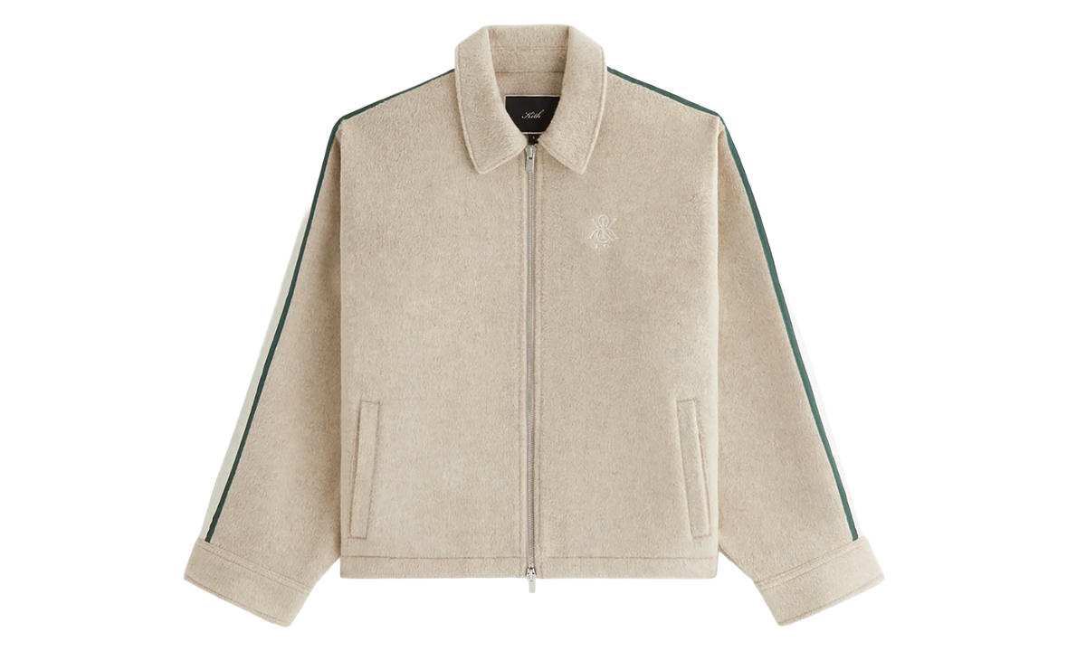 Kith Corwin Wool Coach Zip Jacket WMNS "Beige" KHW030669 102