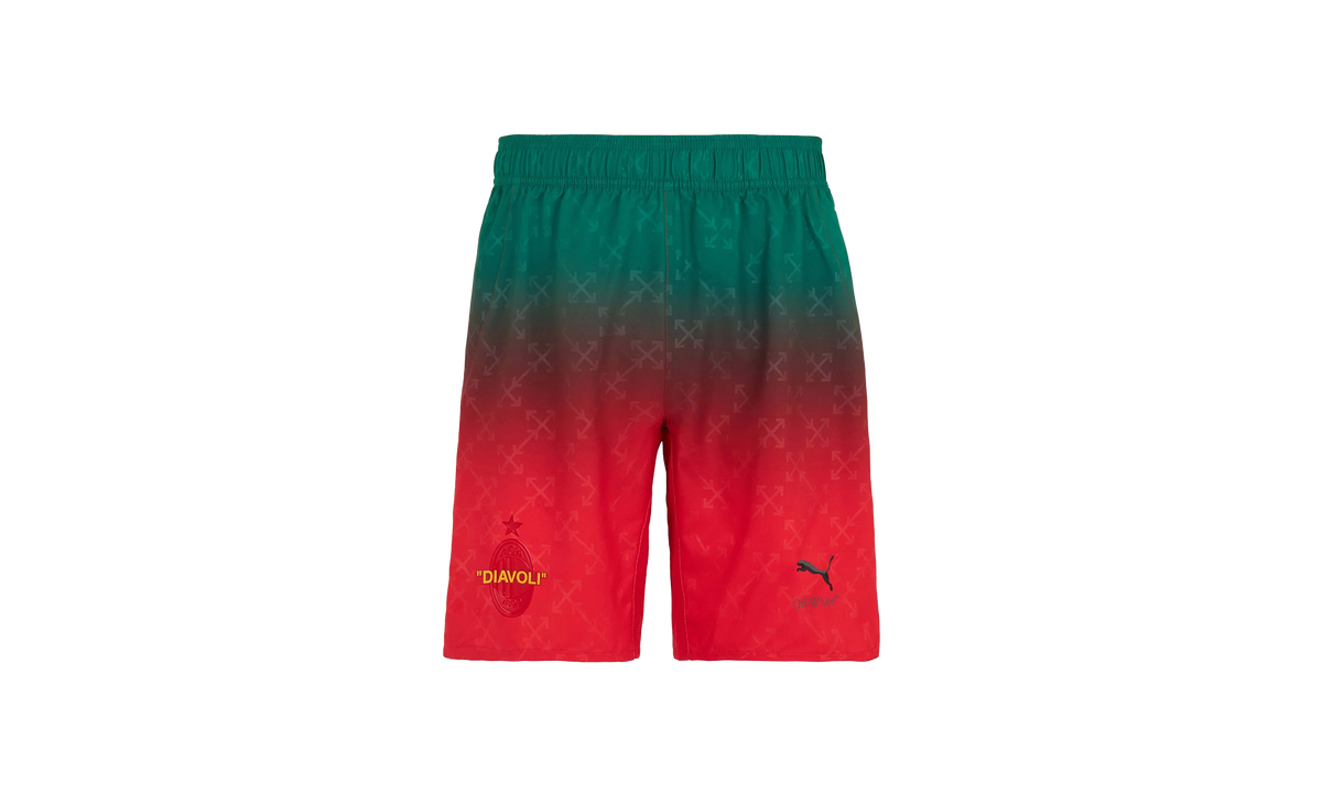 Puma ACM X OFF-WHITE SHORTS AUTHENTIC "Red" 783002 02