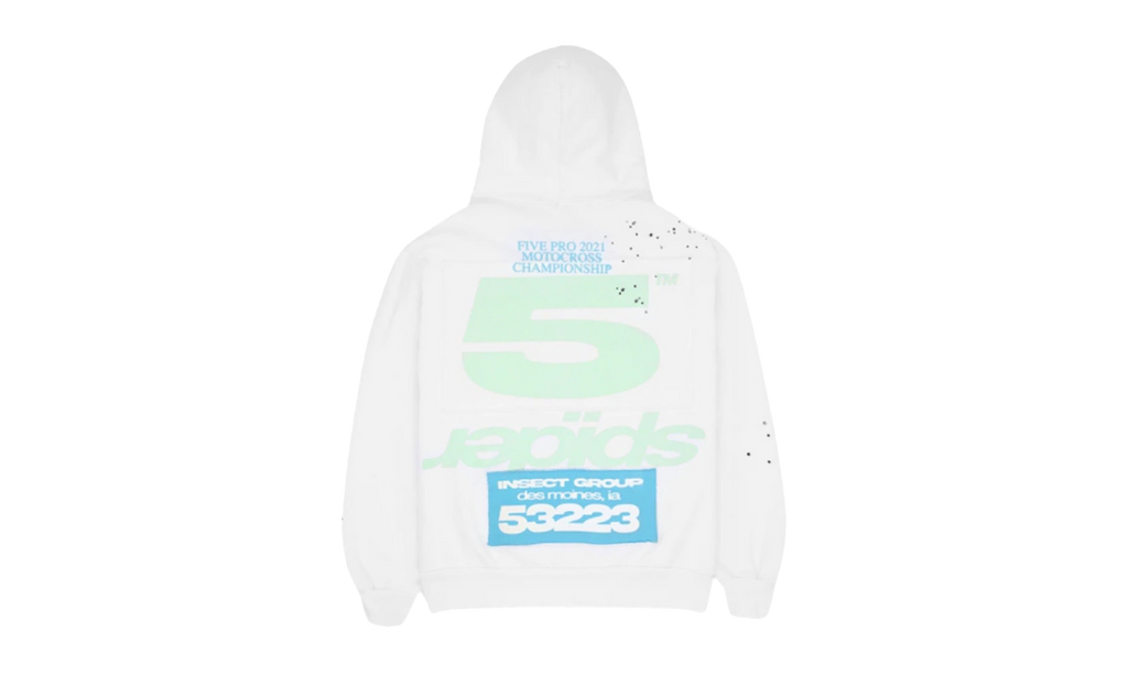 SP5DER Racing Hoodie "Eggshell" SP5der211