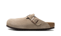 Birkenstock Boston Soft Footbed "Suede Taupe" 560771