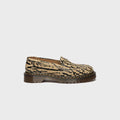 Dr. Martens Delapre Wild Emboss Suede Penny Loafer - Teak Brown / Black