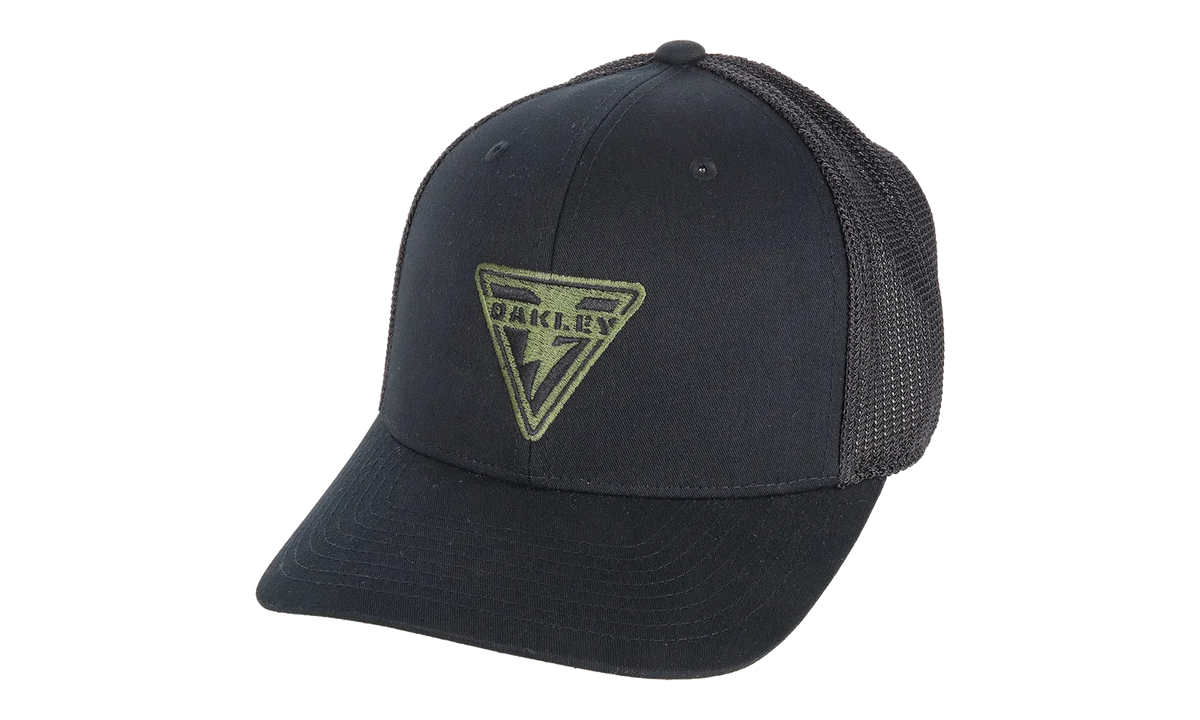 Oakley SI Logo Snapback Cap "Black / Dark Brush Logo" FOS901198 9RH
