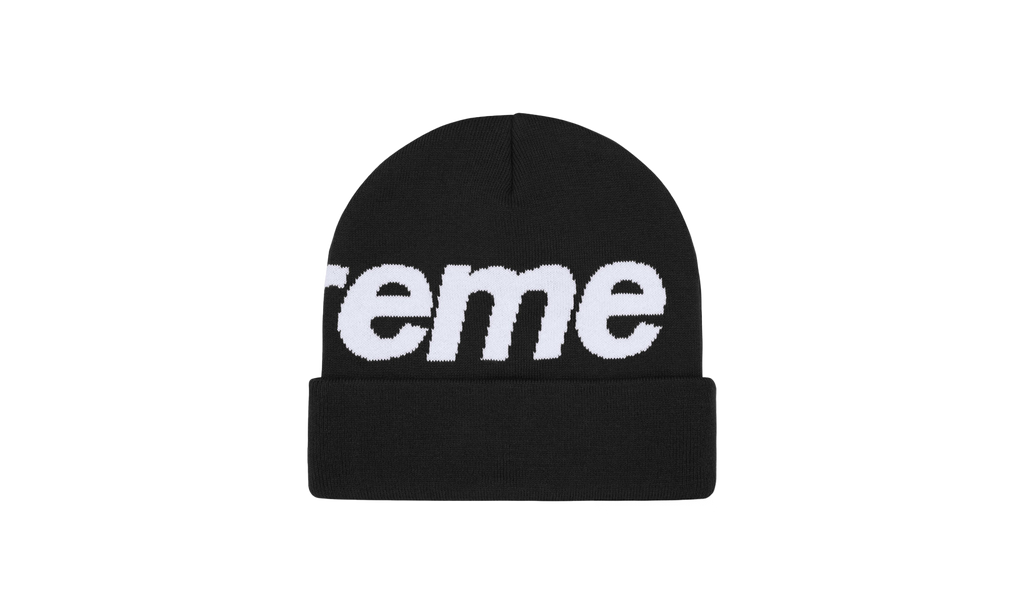 Supreme Big Logo Beanie "FW24 - Black" SU902