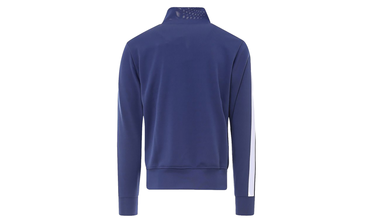 PALM ANGELS Striped Sleeve Track Jacket "Navy Blue / White" PMBD001R21FAB0014601