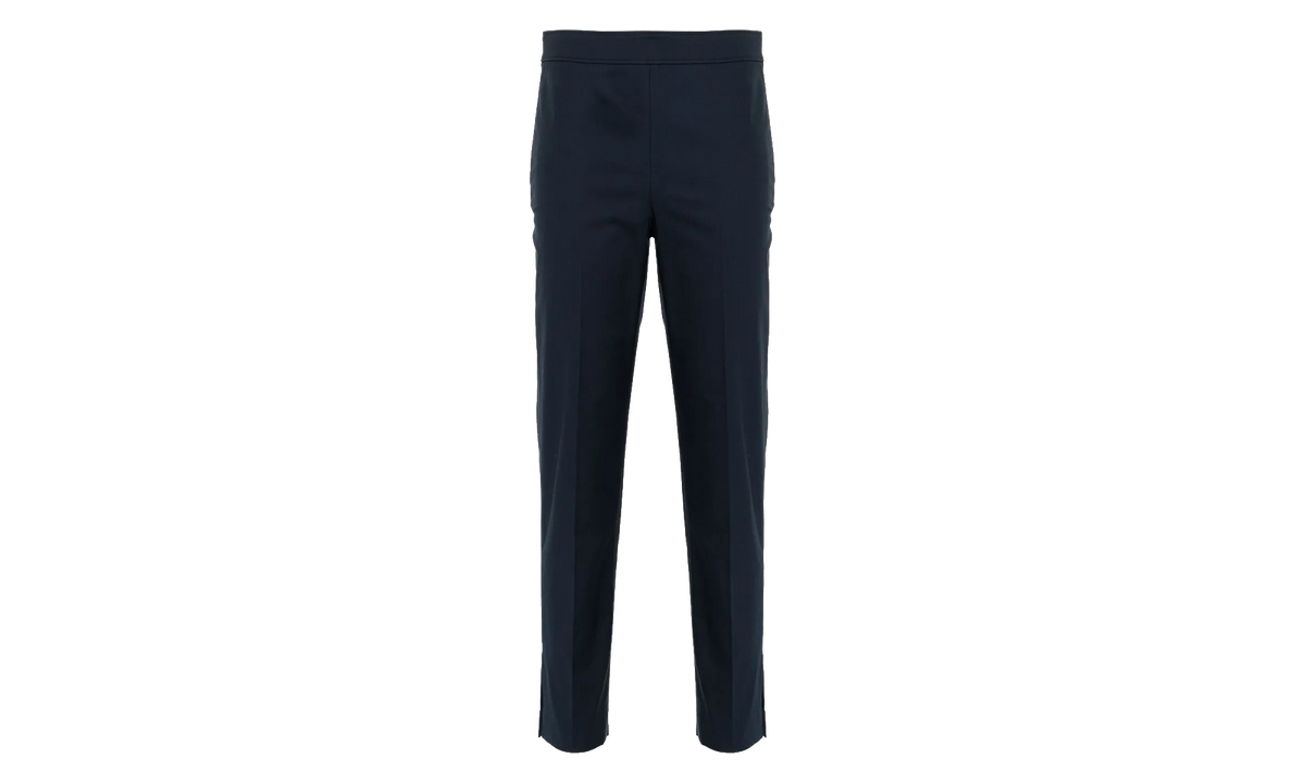 Brunello Cucinelli Tailored Straight Leg Trousers With Side Slits WMNS "Night Sky" BRUN1391
