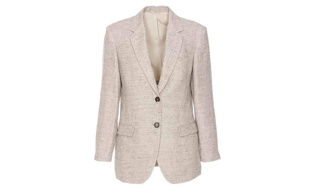 BRUNELLO CUCINELLI Tailored Blazer With Buttons WMNS "Brown" BRUN1279