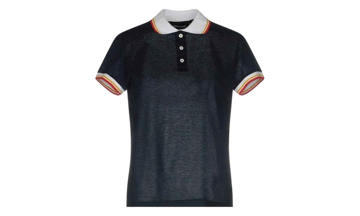 Dsquared2 Cotton Polo T-Shirt "Blue" S72GC0960-S22996-524