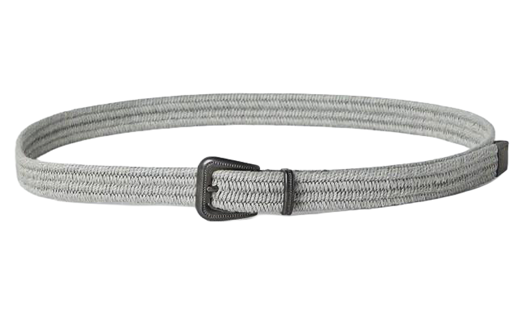BRUNELLO CUCINELLI Woven Belt WMNS "Light Gray" BRUN1360