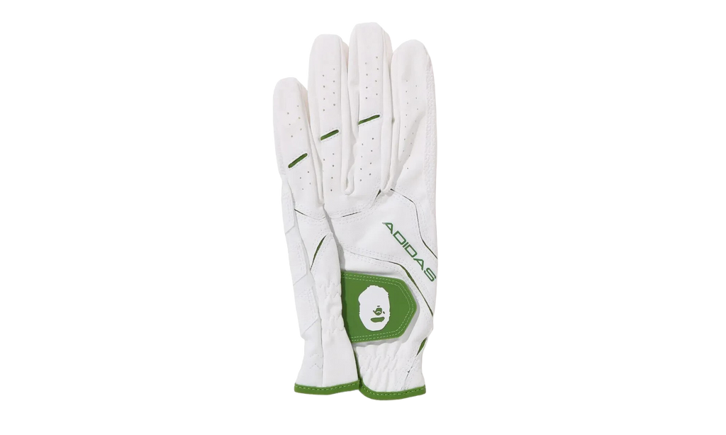 Bape Golf Glove "Adidas - White (Asia Sizing)" 1J73 182 901