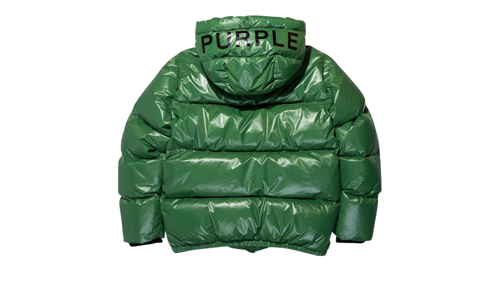 Purple Brand NYLON DOWN PUFFER "Green" P611 PFGP423