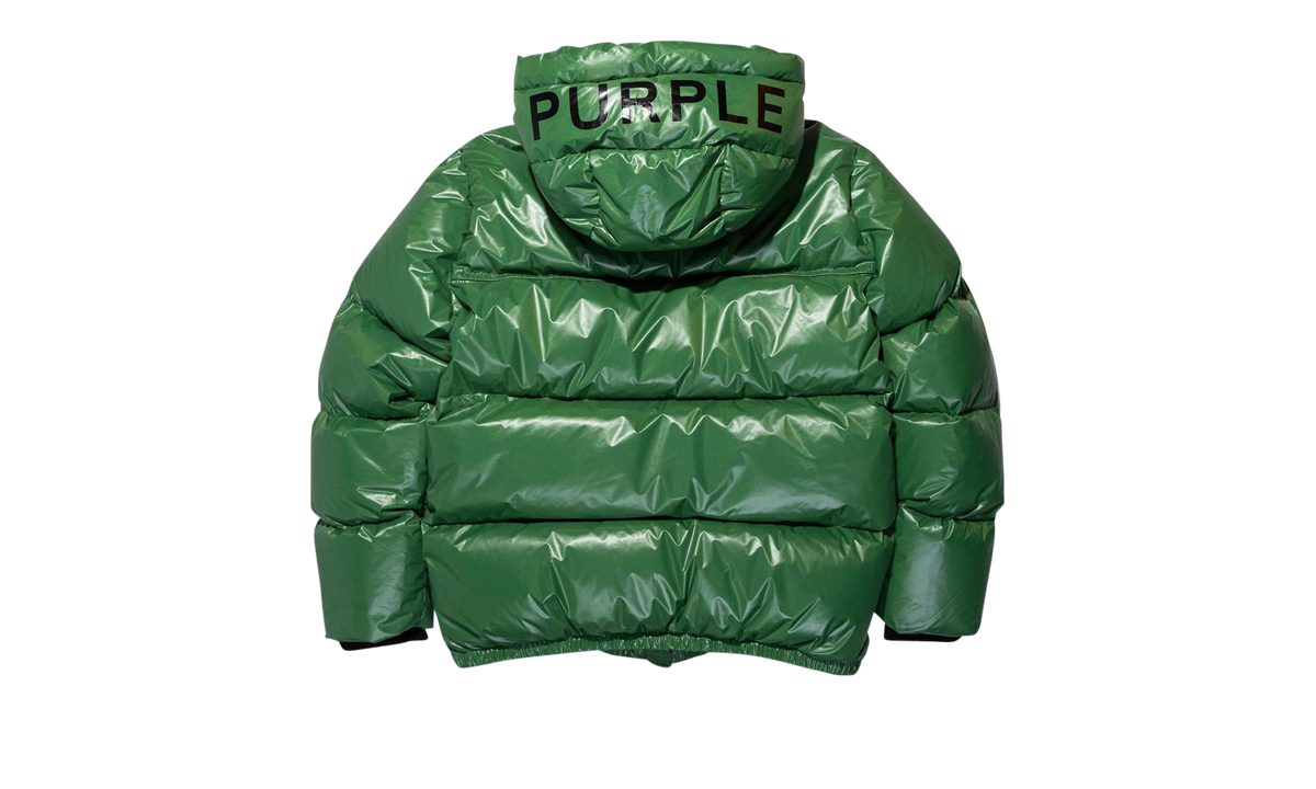 Purple Brand NYLON DOWN PUFFER "Green" P611 PFGP423
