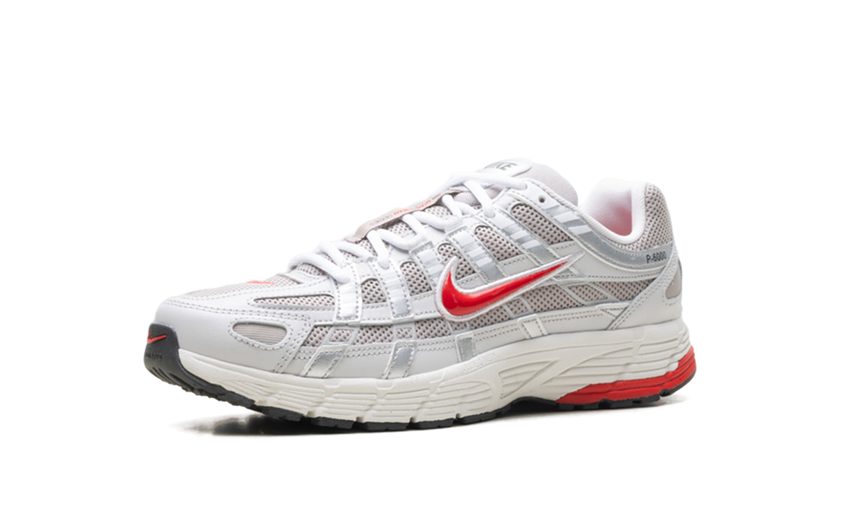 Nike P-6000 "Grey Fire Red" CD6404 027