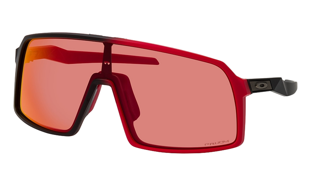 Oakley Sutro Sunglasses "Matte Black / Redline / PRIZM Trail Torch" OO9406 51