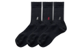 Gramicci Basic Crew Socks - 3 Pack "Black" SX M04 BLK