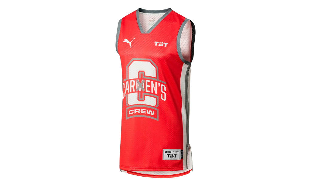 Puma TBT Basketball Jersey - Carmens Crew "Red" 929150 07