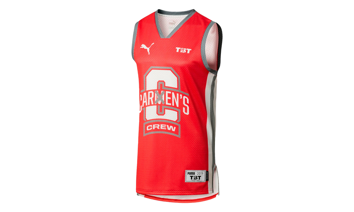 Puma TBT Basketball Jersey - Carmens Crew "Red" 929150 07