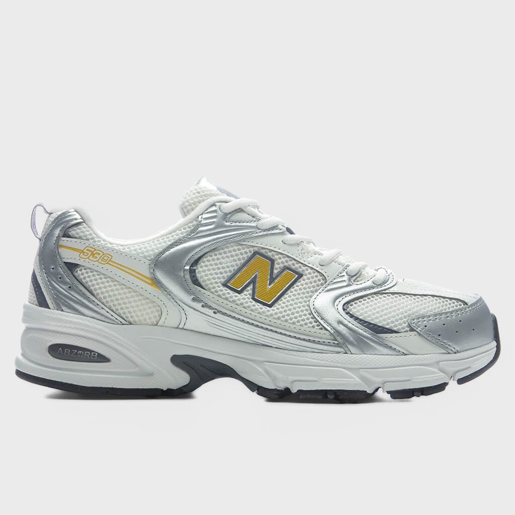 New Balance 530 - Silver Metallic/Sea Salt