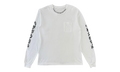 Chrome Hearts Collar Logo Long Sleeve T-Shirt "White" CHRM0062