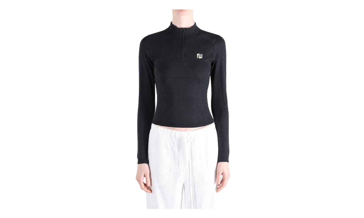 Malbon Golf Dani Mid Layer Sweatshirt WMNS "Black" MW 0193 BLK