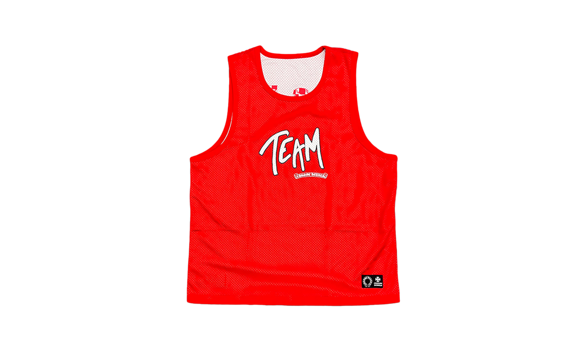 Chrome Hearts Matty Boy Sports Mesh Reversible Basketball Jersey "Red" CHRM0265