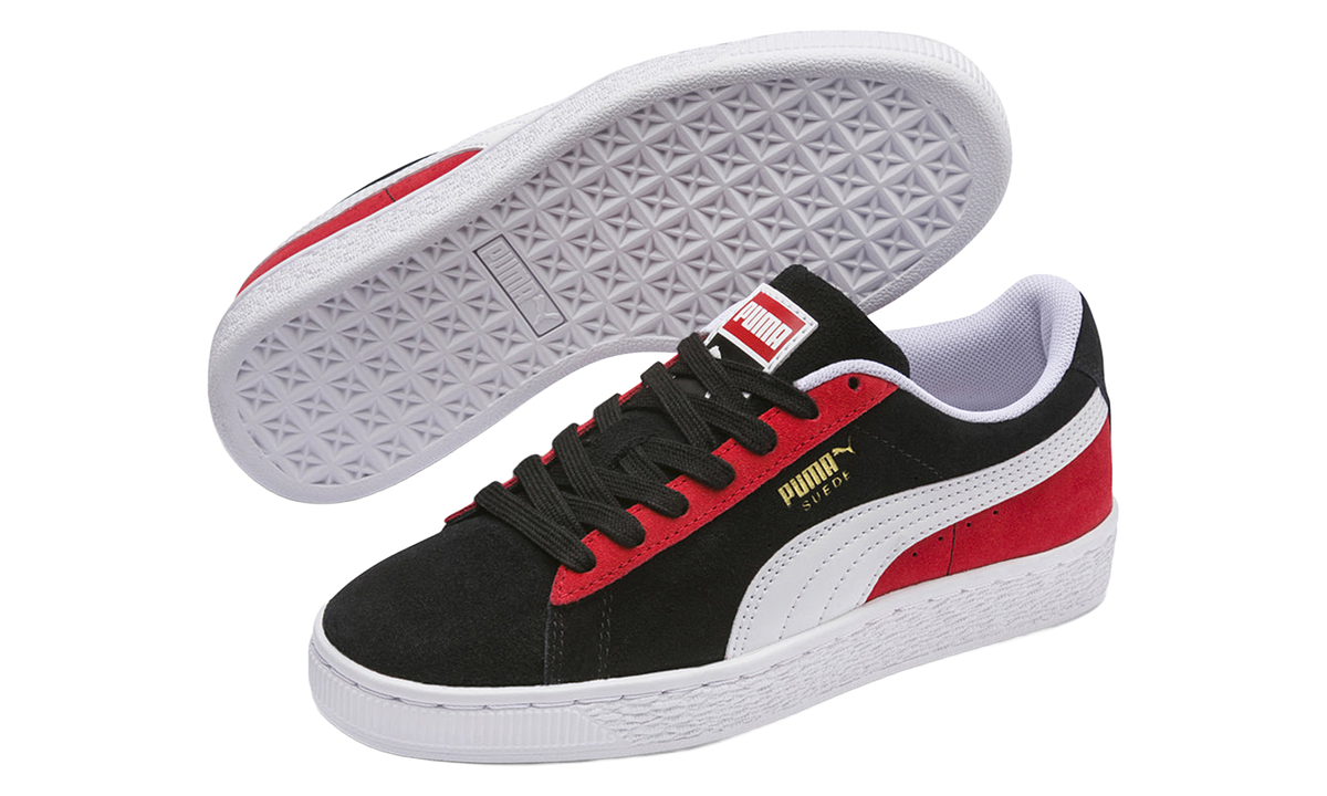 PUMA Suede Classic Kokono PS "Black / Orange / White" 368936 01