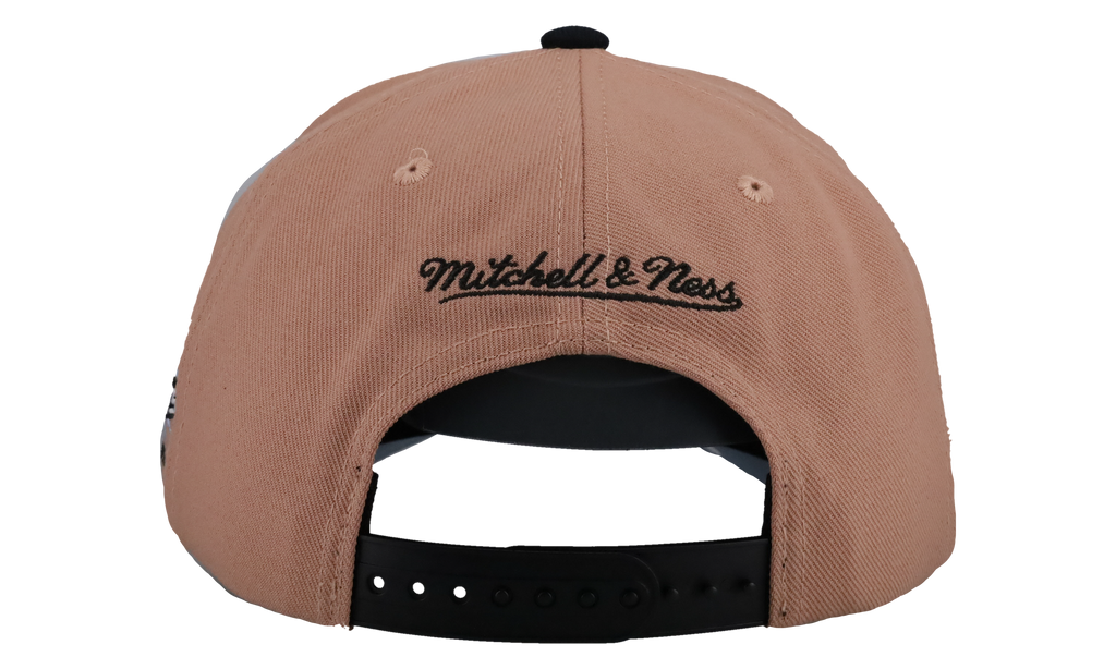 MITCHELL & NESS Chicago White Sox 2005 WS A Frame Snapback Hat "Coral / Black Metallic" MN008