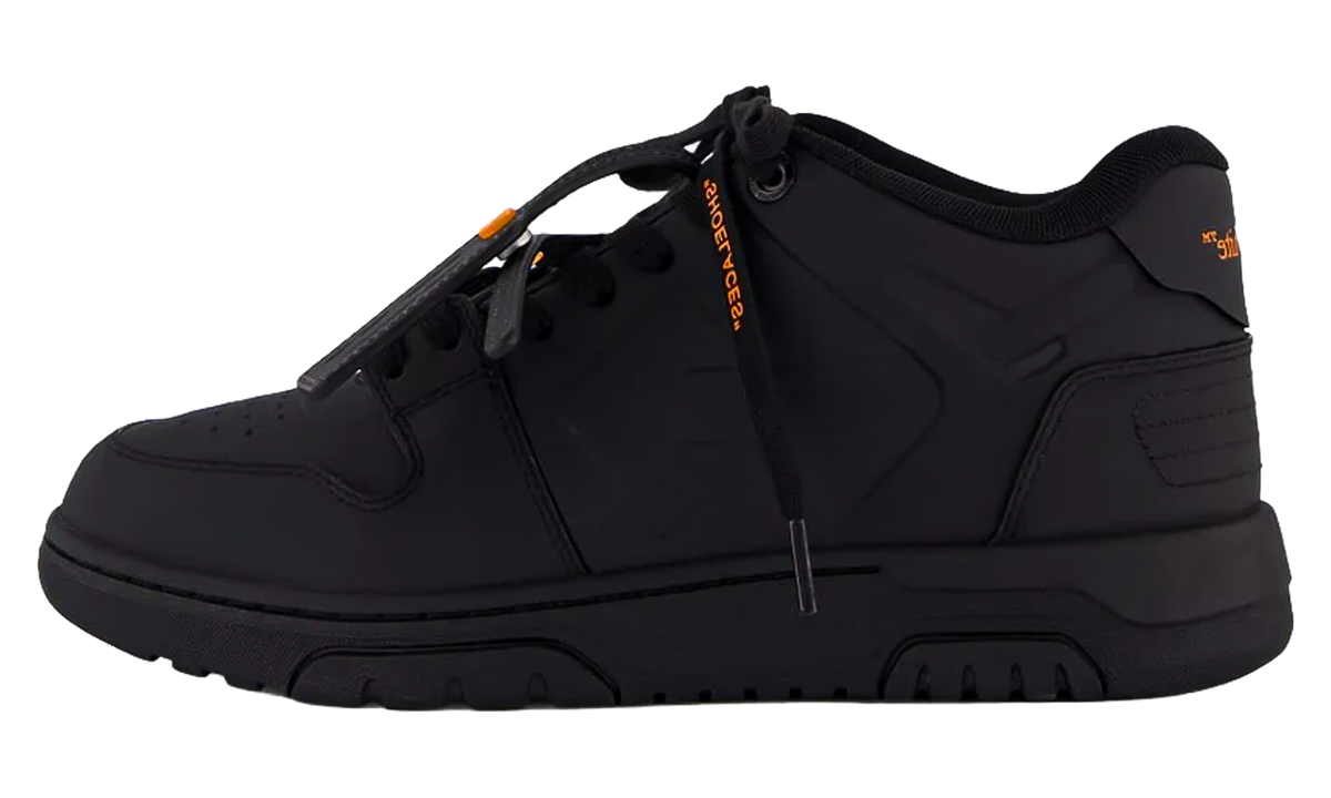 OFF-WHITE Out Of Office Molded Sneakers "Black / Orange" M189S6M001 1020