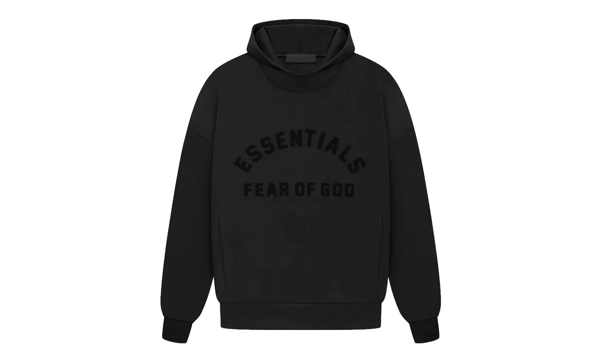 Fear of God Essentials Arch Logo Hoodie "Jet Black" 192SP232050F