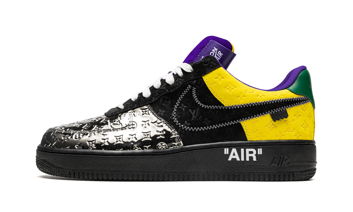 Nike Louis Vuitton Air Force 1 Low "Virgil Abloh - Purple Dusk/Metallic Silver" 1A9VCC