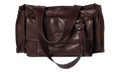 Miu Miu Utilitaire Nappa Leather Shopping Bag "Sienna" 5BG335 2G7Q F0038