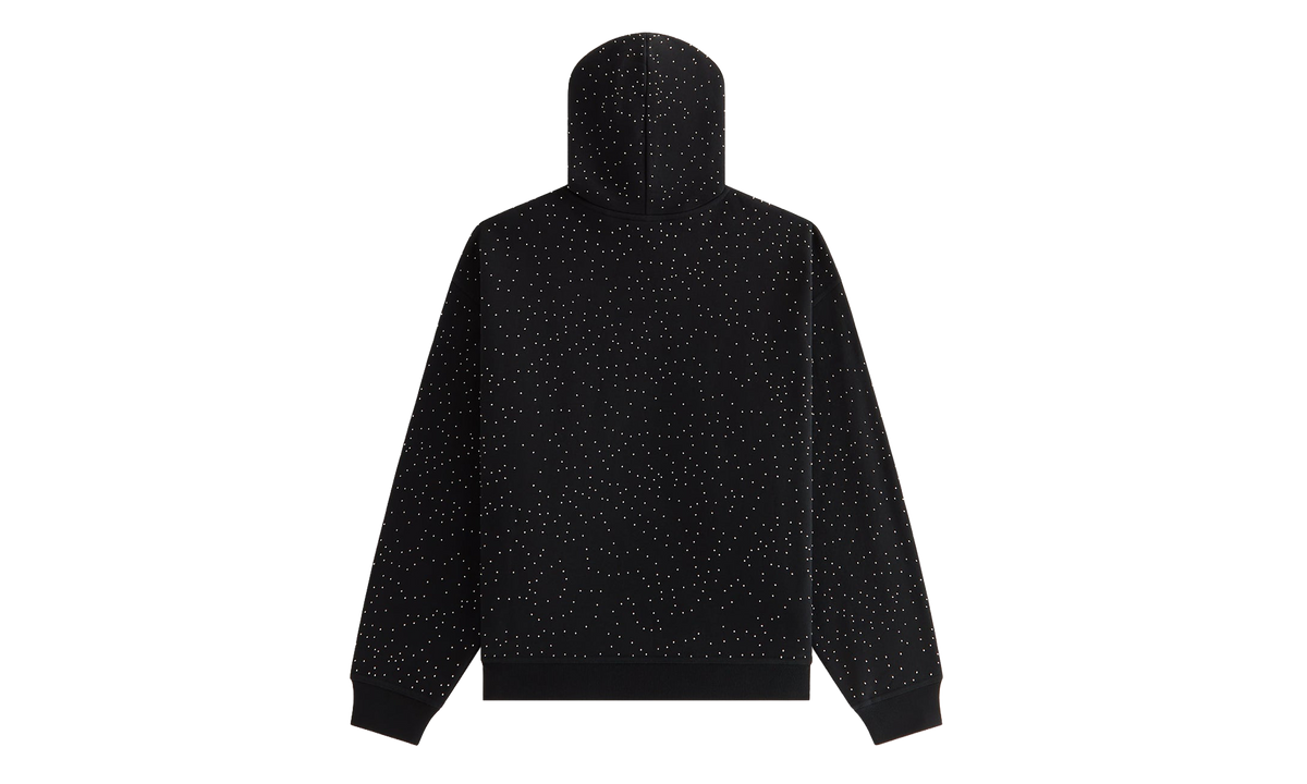 Kith Maverick Beaded Crest Hoodie WMNS "Black" Khw031005 001